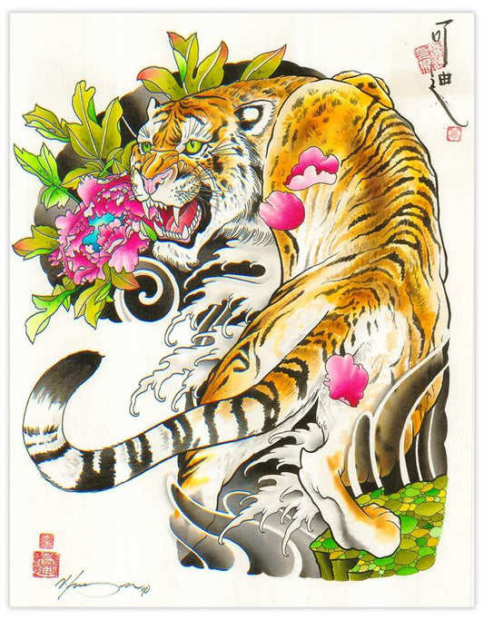 Black Market Art Company The Aggressor Print - Black Market Art Company - Flyclothing LLC