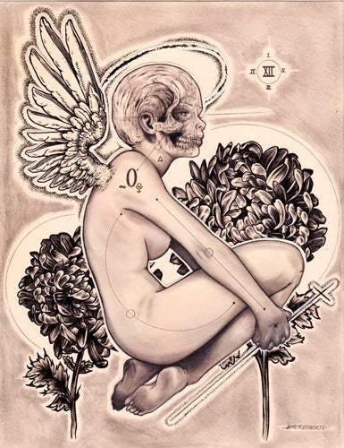 Black Market Art Company The Black Tides of a Final Breath Print - Black Market Art Company - Flyclothing LLC