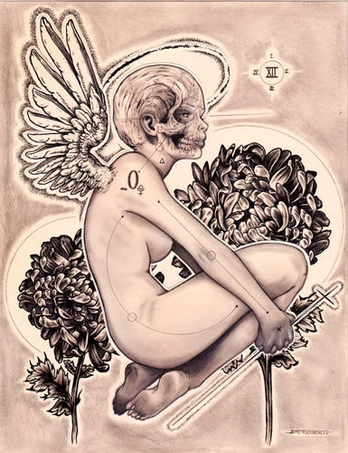 Black Market Art Company The Black Tides of a Final Breath Print
