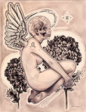 Black Market Art Company The Black Tides of a Final Breath Print