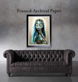 Black Market Art Company The Blue Bride Print - Black Market Art Company - Flyclothing LLC