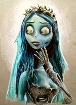 Black Market Art Company The Blue Bride Print