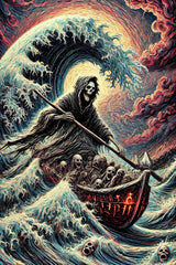 Black Market Art Company THE BOATMAN & Fantasy Art Prints Print - Black Market Art Company - Flyclothing LLC