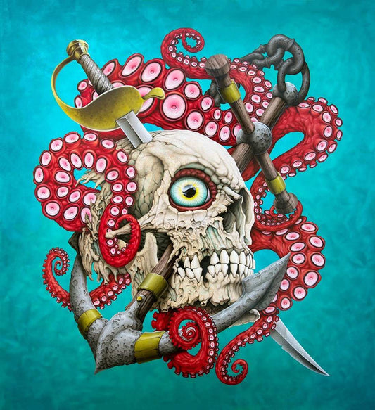 Black Market Art Company The Deep Print - Black Market Art Company - Flyclothing LLC