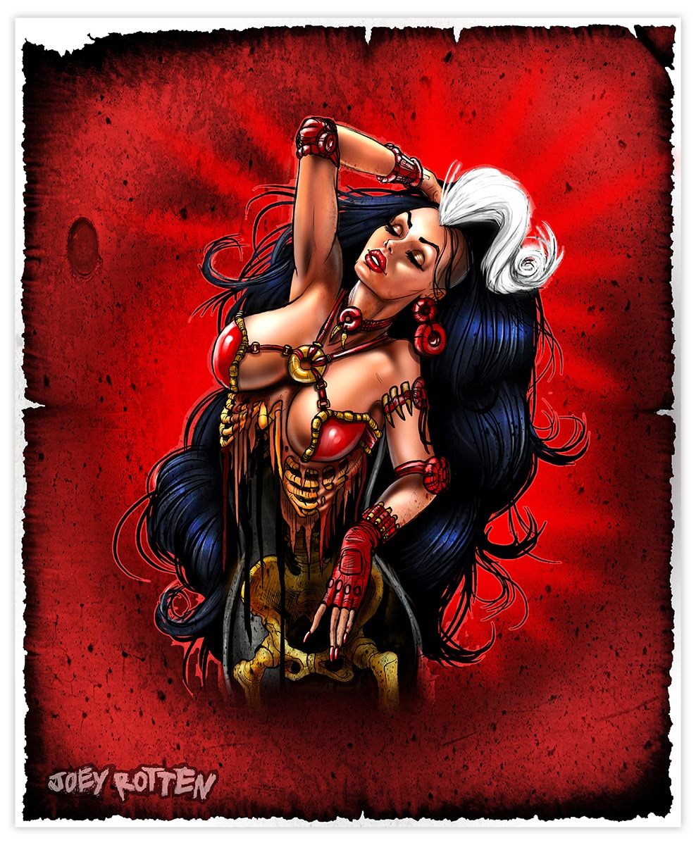 Black Market Art Company The Duality of Beauty Print