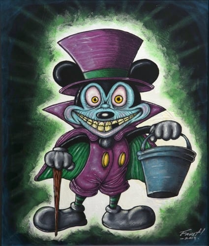 Black Market Art Company The Hat Box Mouse Print