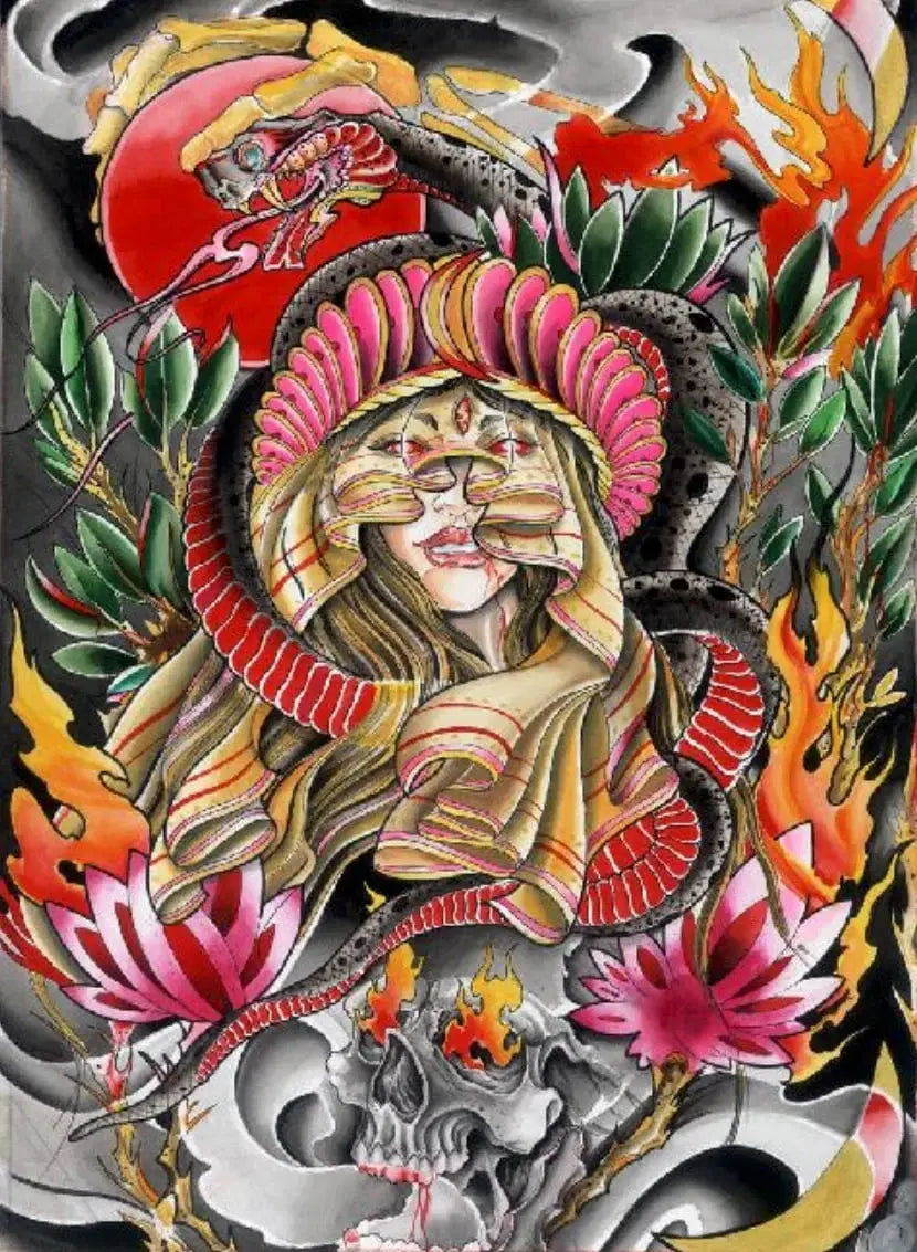 Black Market Art Company The Haunting Print - Black Market Art Company - Flyclothing LLC
