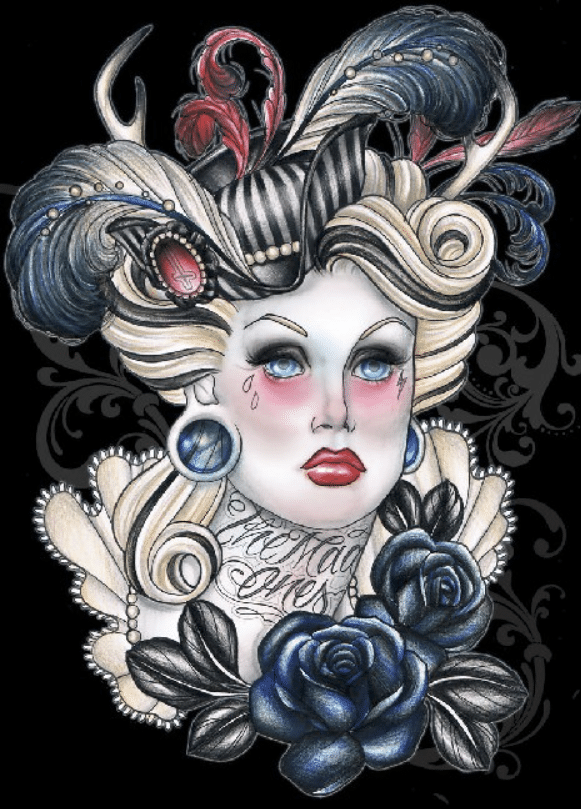 Black Market Art Company The Mad Ones Print