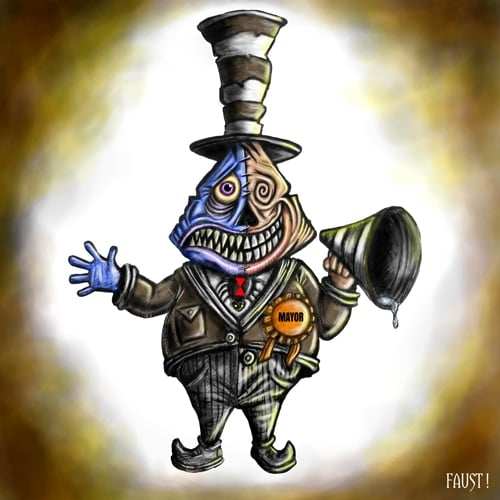 Black Market Art Company The Mayor Print - Black Market Art Company - Flyclothing LLC