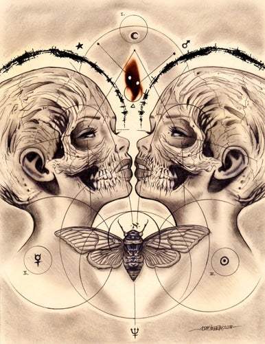 Black Market Art Company The-Nourishment-of-Rebirth Print - Black Market Art Company - Flyclothing LLC