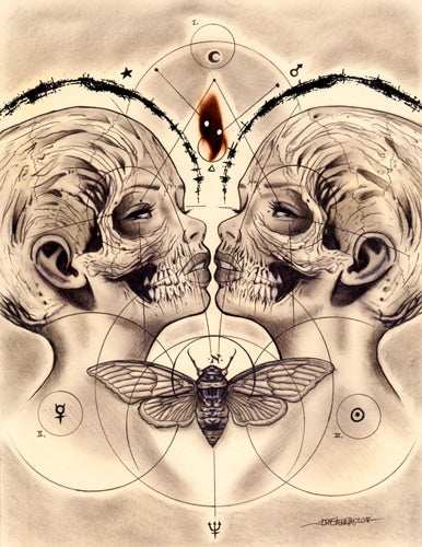 Black Market Art Company The-Nourishment-of-Rebirth Print - Black Market Art Company - Flyclothing LLC