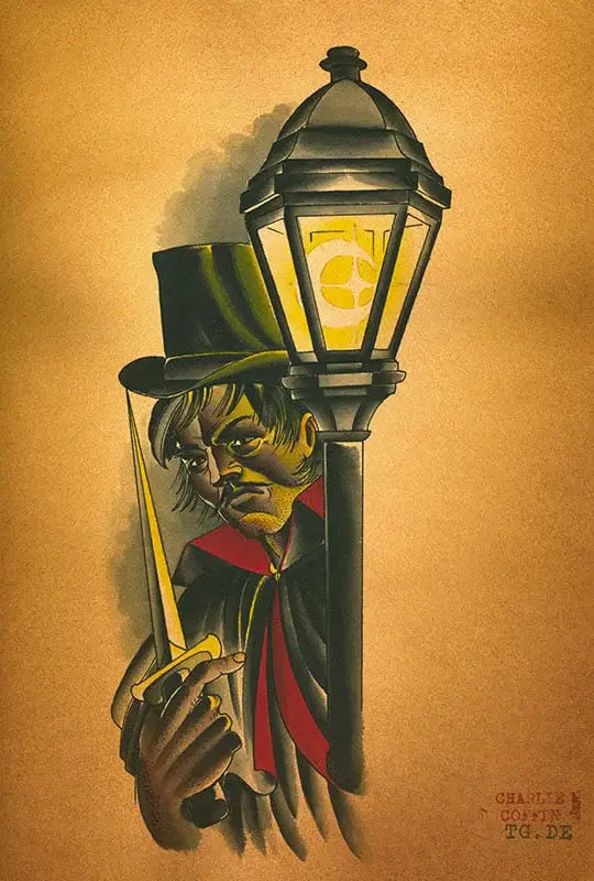 Black Market Art Company The Ripper Print - Black Market Art Company - Flyclothing LLC