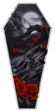 Black Market Art Company The Sad Truth & Stretched Canvas Coffin Print