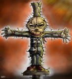 Black Market Art Company The Scarecrow Print