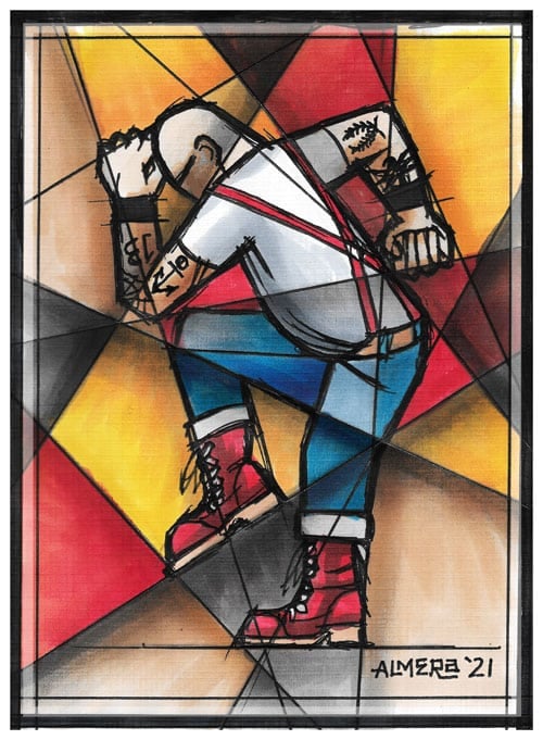Black Market Art Company The Skank Print