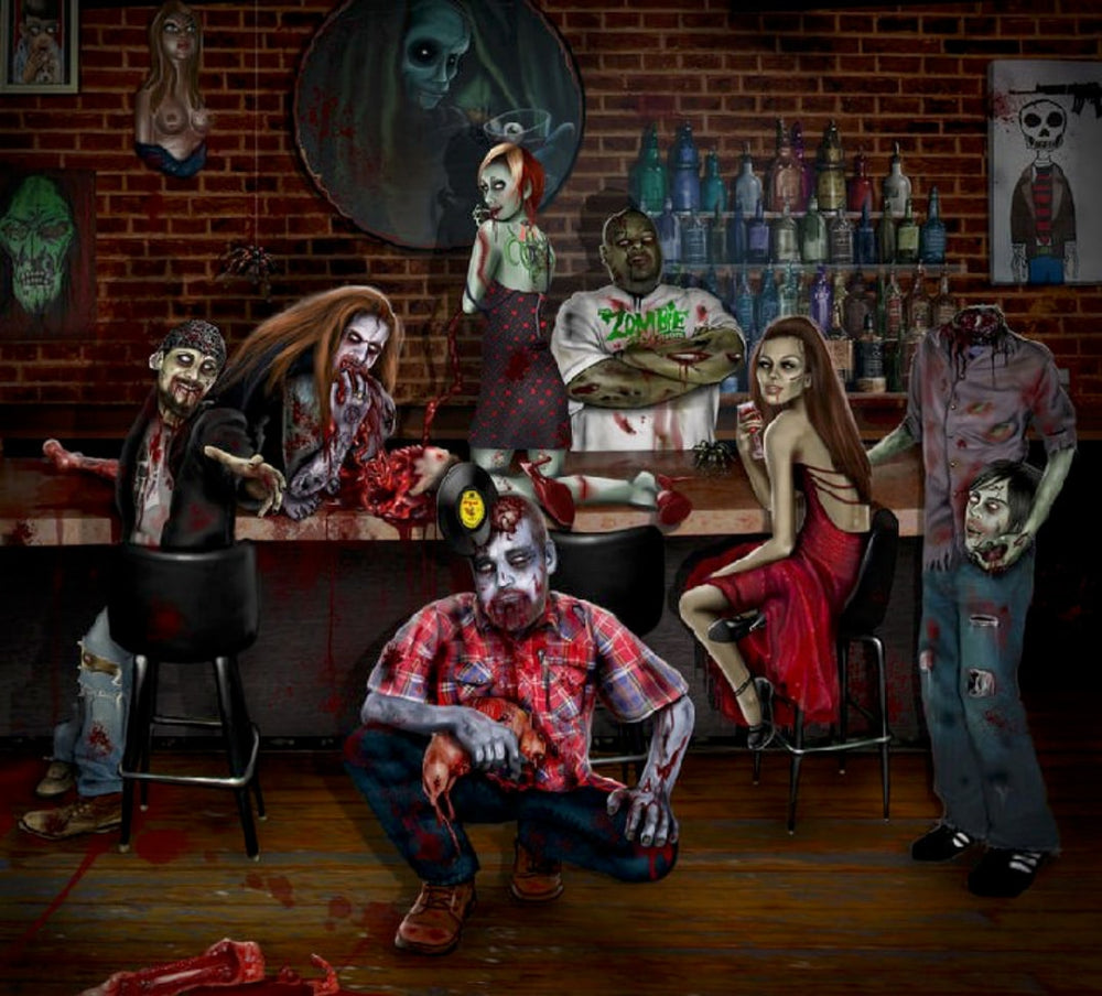 Black Market Art Company The Zombie Room Print