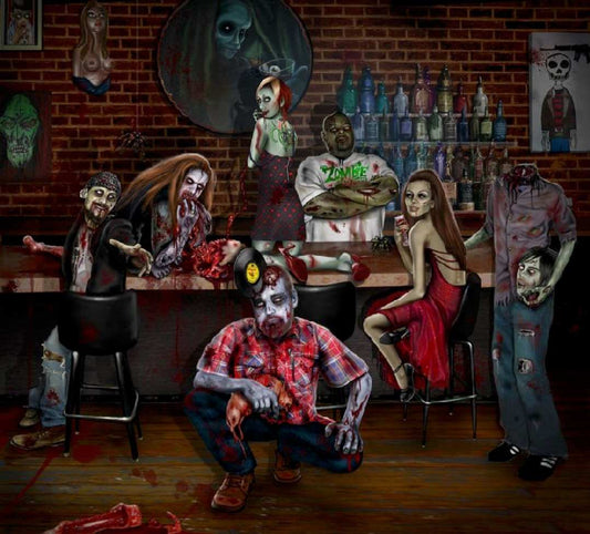Black Market Art Company The Zombie Room Print - Black Market Art Company - Flyclothing LLC