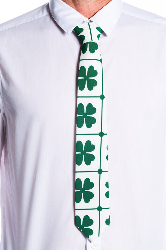 The Big Mistake | Four Leaf St. Patrick's Day Tie - Shinesty