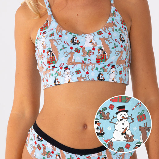 The Christmas Key Party | Christmas Characters Bralette - Shinesty