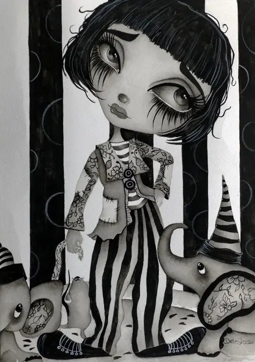 Black Market Art Company The Circus Print - Black Market Art Company - Flyclothing LLC