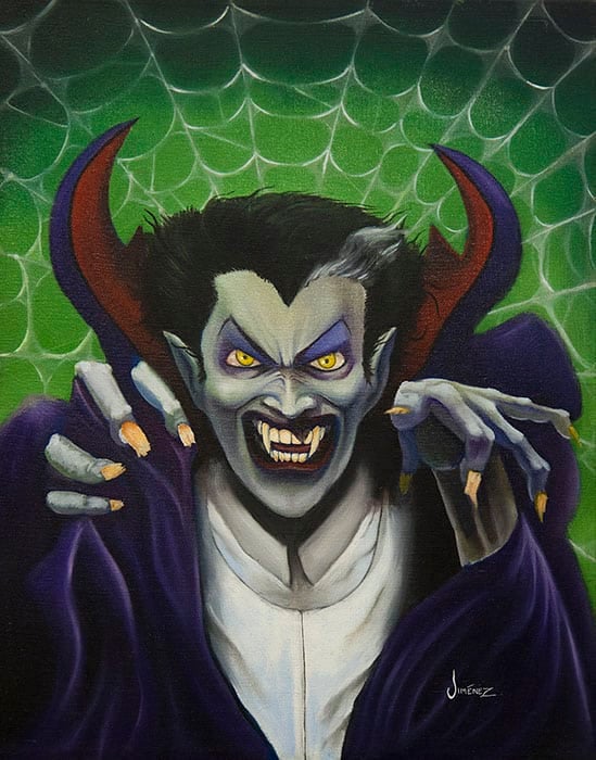 Black Market Art Company The Count Print