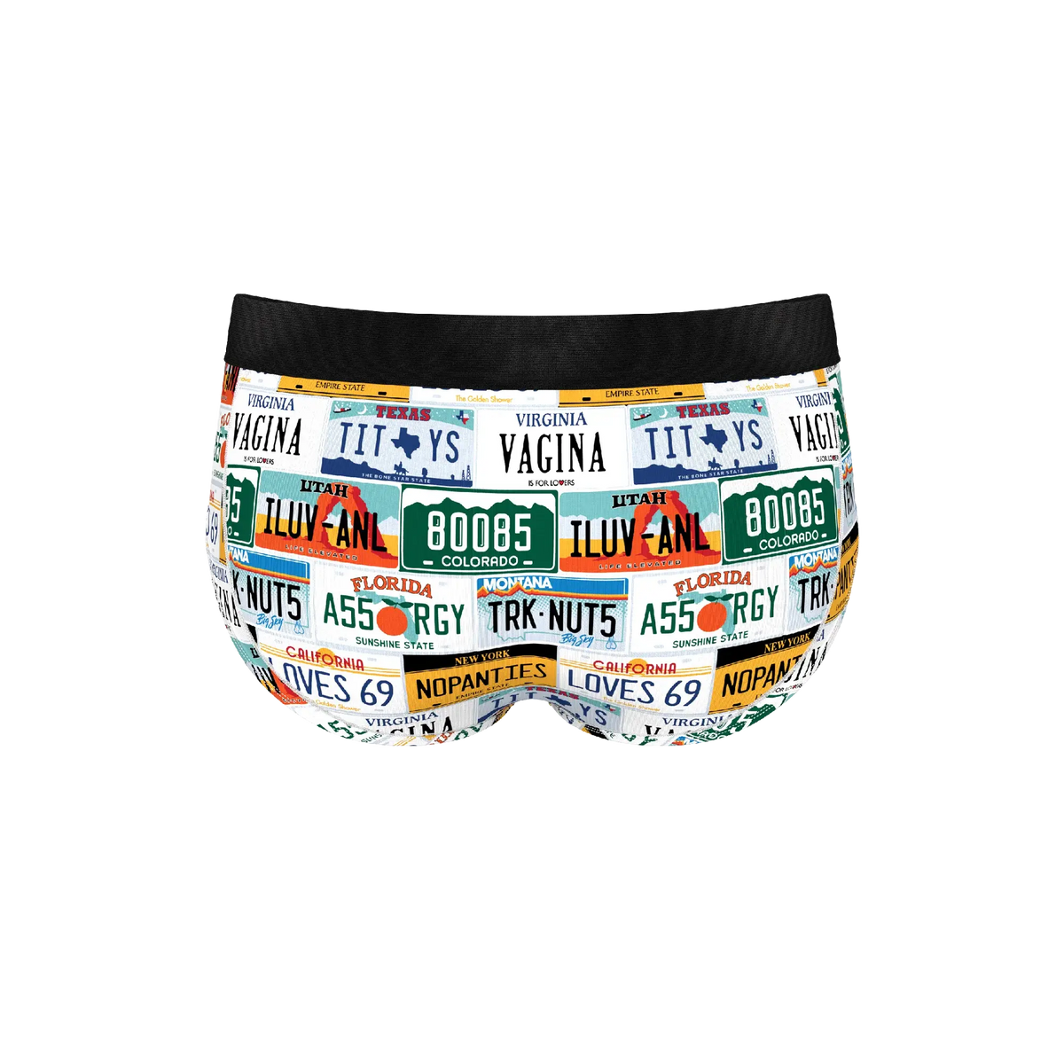 Dmv Clothes The DMV Catastrophe | License Plates Ball Hammock® Pouch Underwear Bri ...