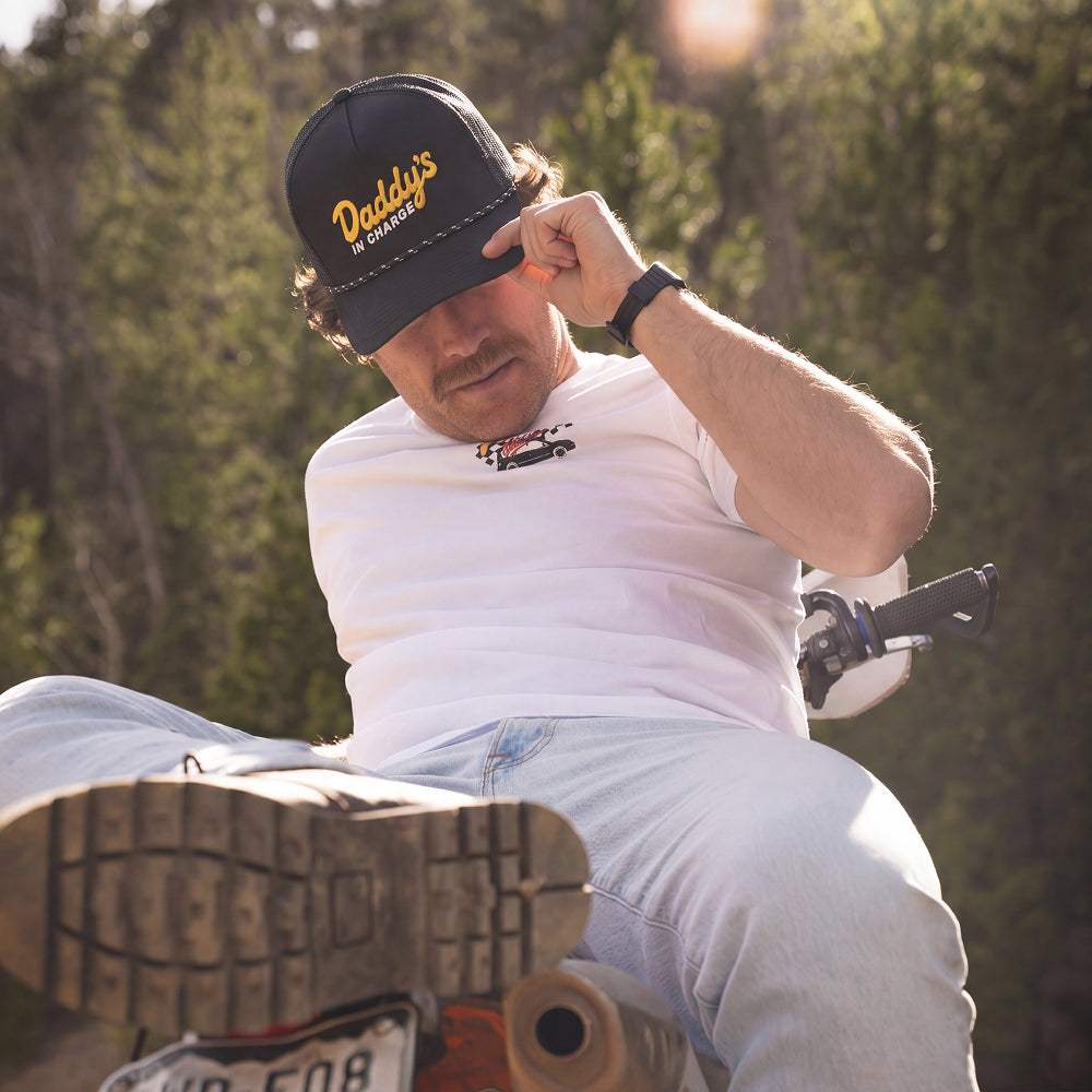The Daddy's In Charge | Father's Day Daddy Trucker Hat - Shinesty - Flyclothing LLC