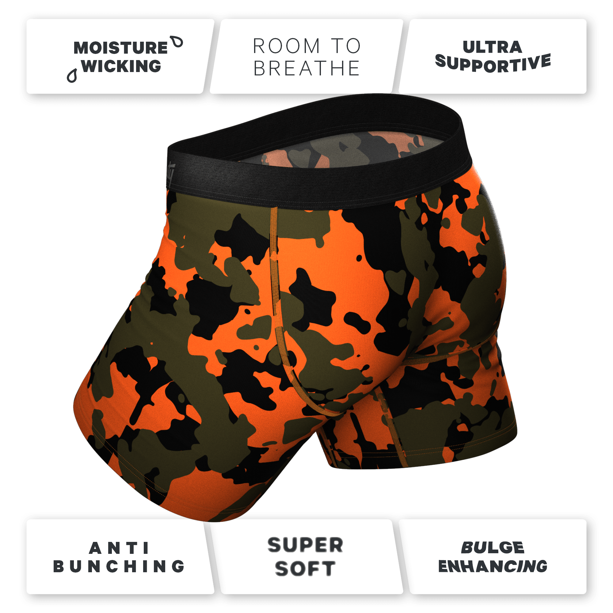 The Gentlemans Choice | Best Sellers Ball Hammock® Pouch Underwear With Fly 4 Pack - Shinesty