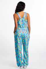 The Innuendo | Emoji Print Ladies Pajamaralls® - Shinesty