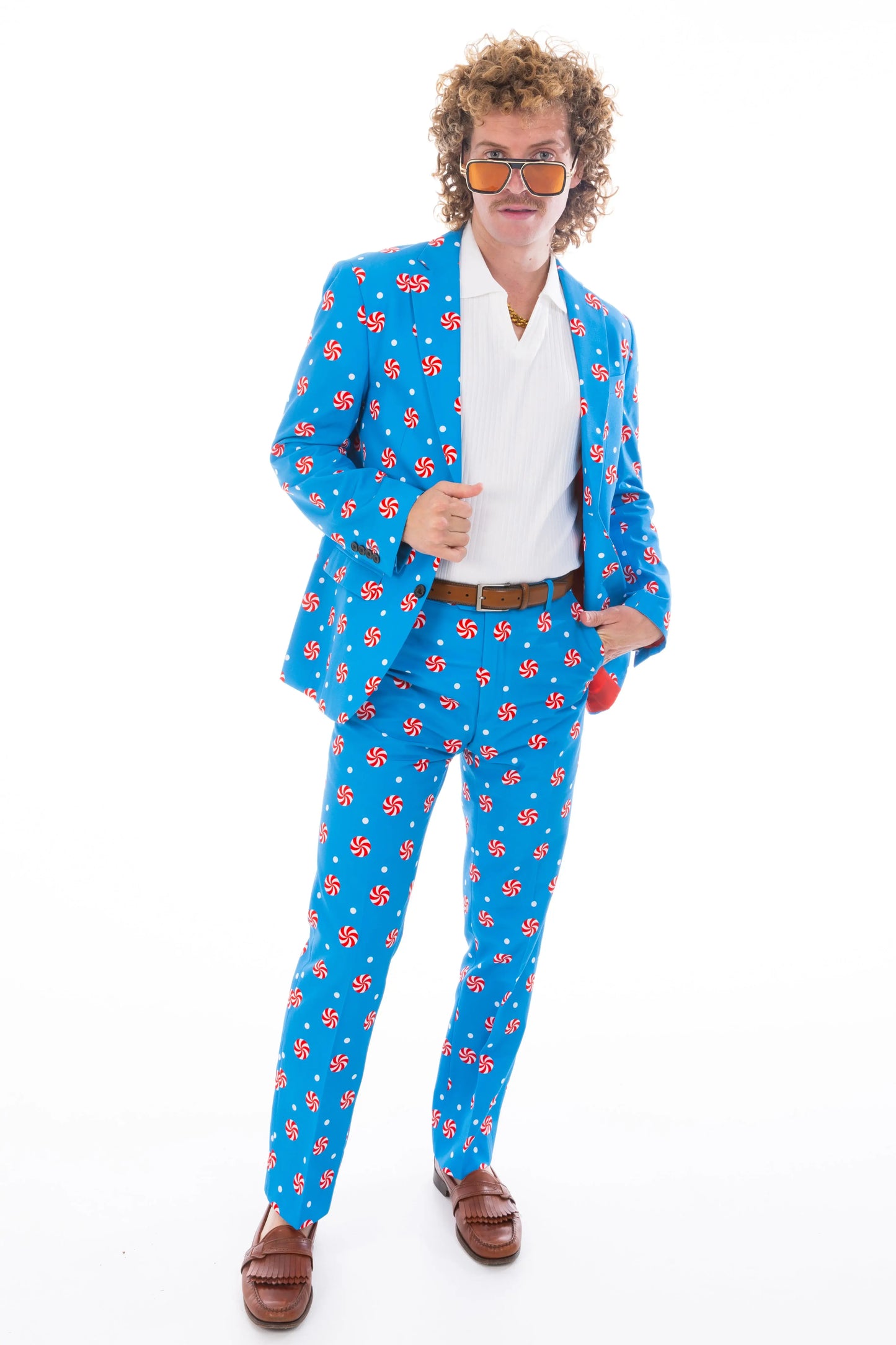 The Mint Condition | Holiday Peppermint Suit Pants - Shinesty - Flyclothing LLC