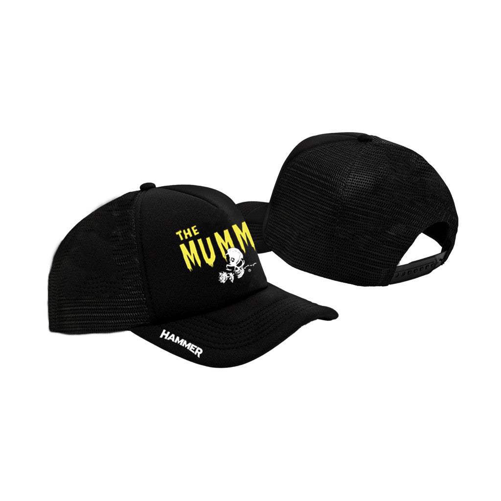 The Mummy Trucker Cap - Black - Alchemy of England - Flyclothing LLC