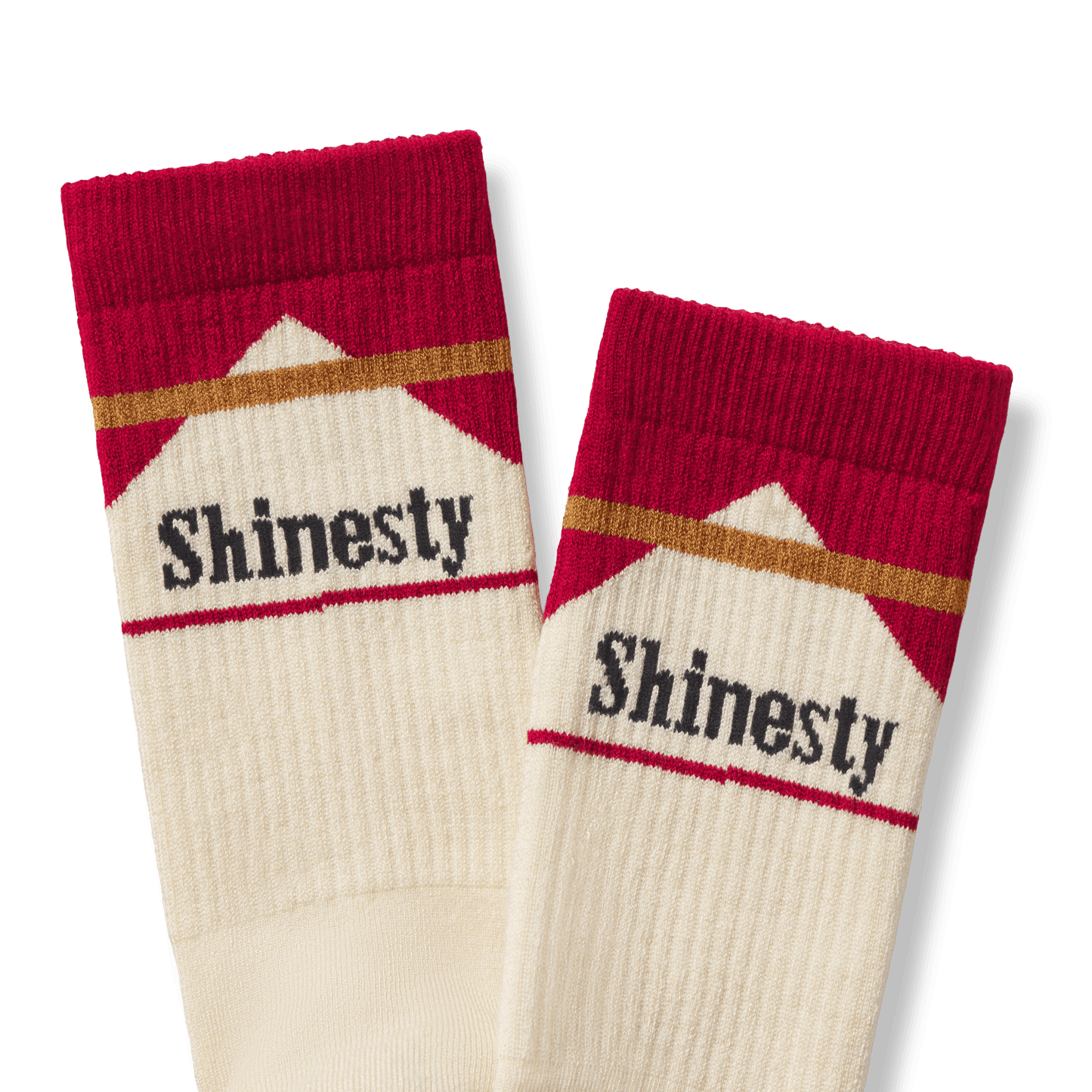 The Pack A Day | Cigarette Heel Hammock™ Crew Socks - Shinesty - Flyclothing LLC