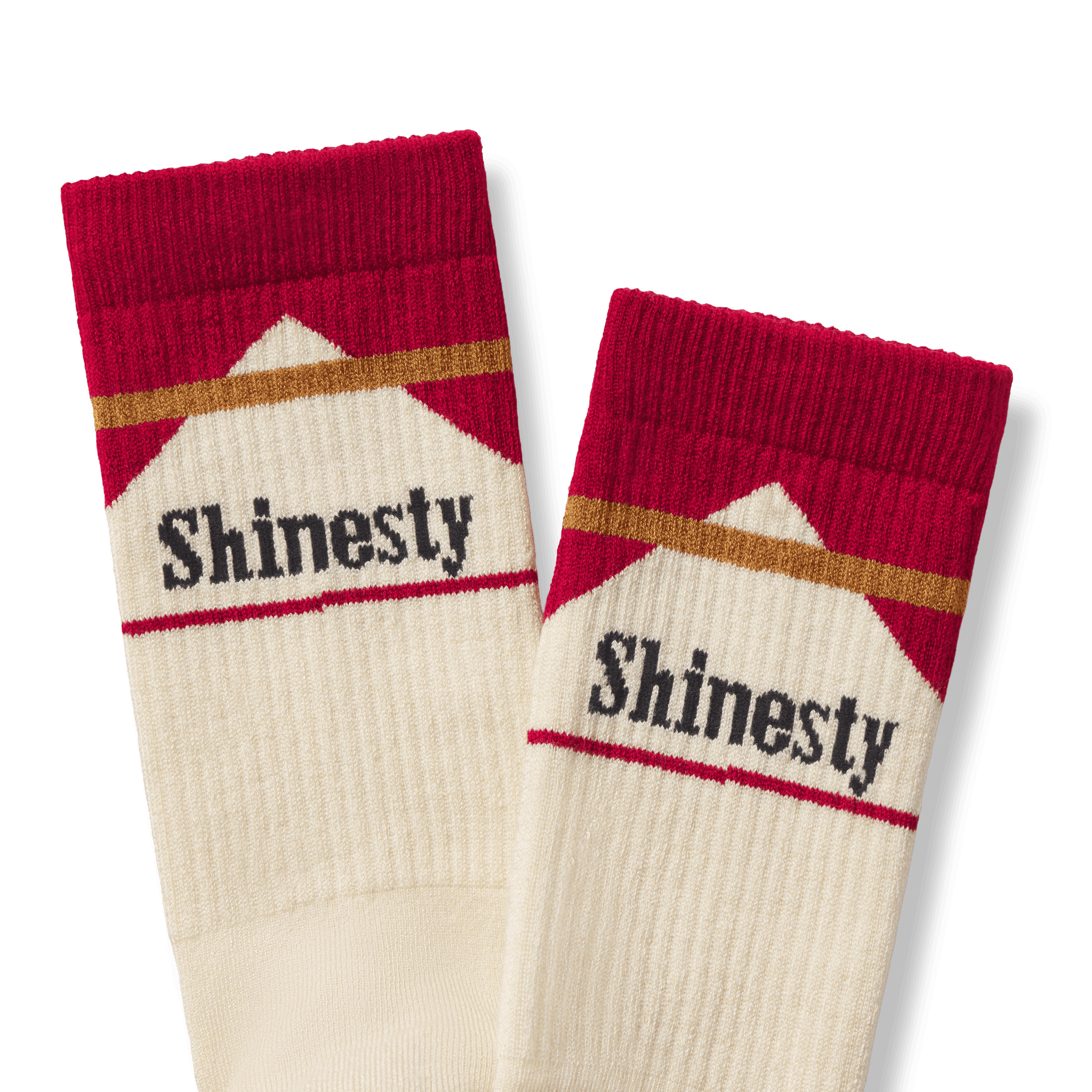 The Pack A Day | Cigarette Heel Hammock™ Crew Socks - Shinesty - Flyclothing LLC