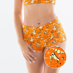 The Paranormal Entitty | Ghost Busts Modal Boyshort Underwear - Shinesty