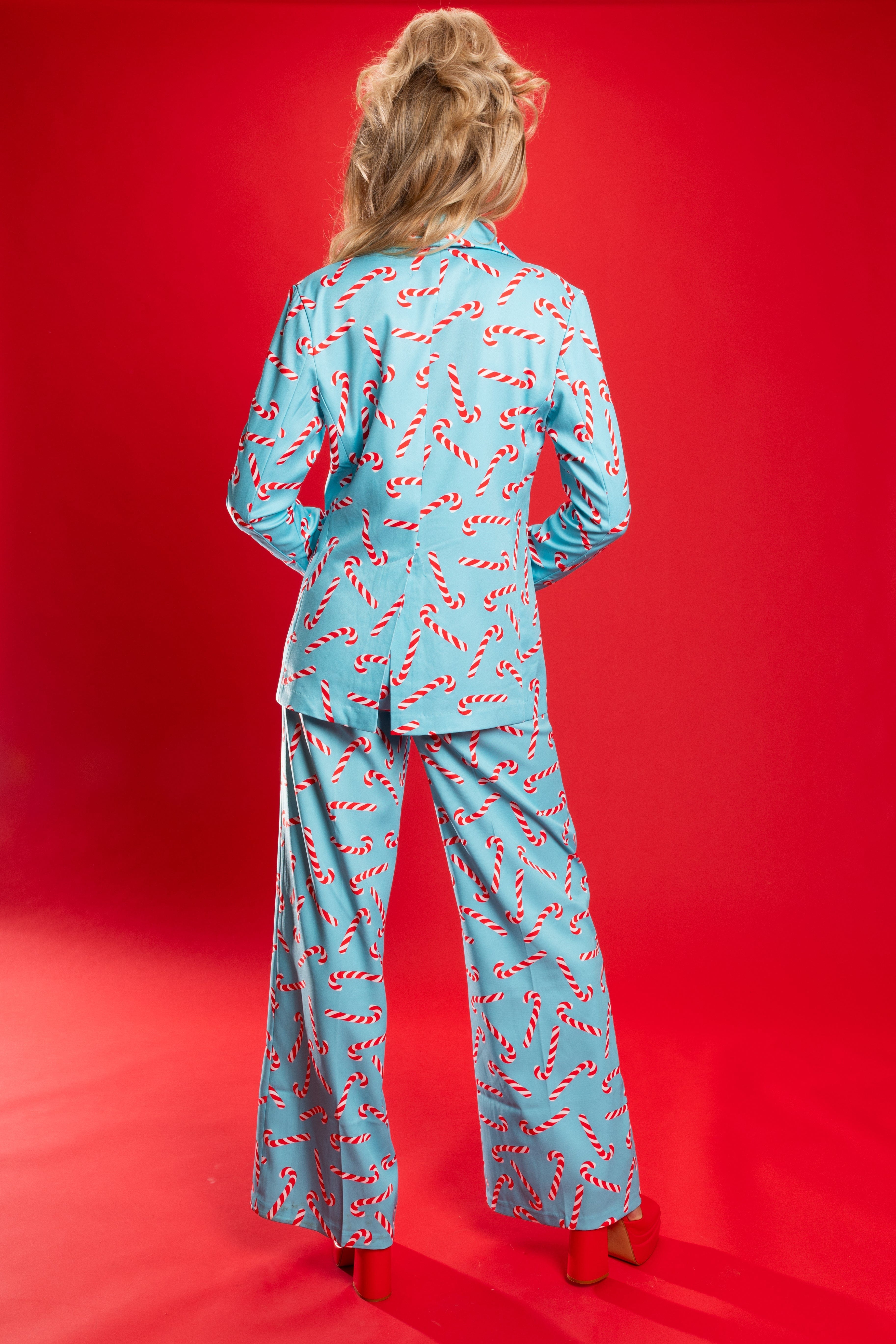 The Peppermint Pimp Canes | Candy Cane Women's Suit - Shinesty