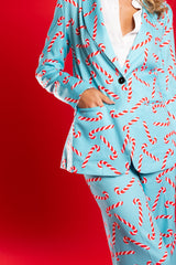 The Peppermint Pimp Canes | Candy Cane Women's Suit - Shinesty