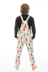 The Pine Tree Playboy | Retro Christmas Trees Pajamaralls® - Shinesty