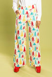The Pine Tree Playgirl | Retro Christmas Trees Women's Suit Pants - Shinesty - Flyclothing LLC