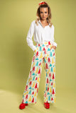 The Pine Tree Playgirl | Retro Christmas Trees Women's Suit Pants - Shinesty - Flyclothing LLC