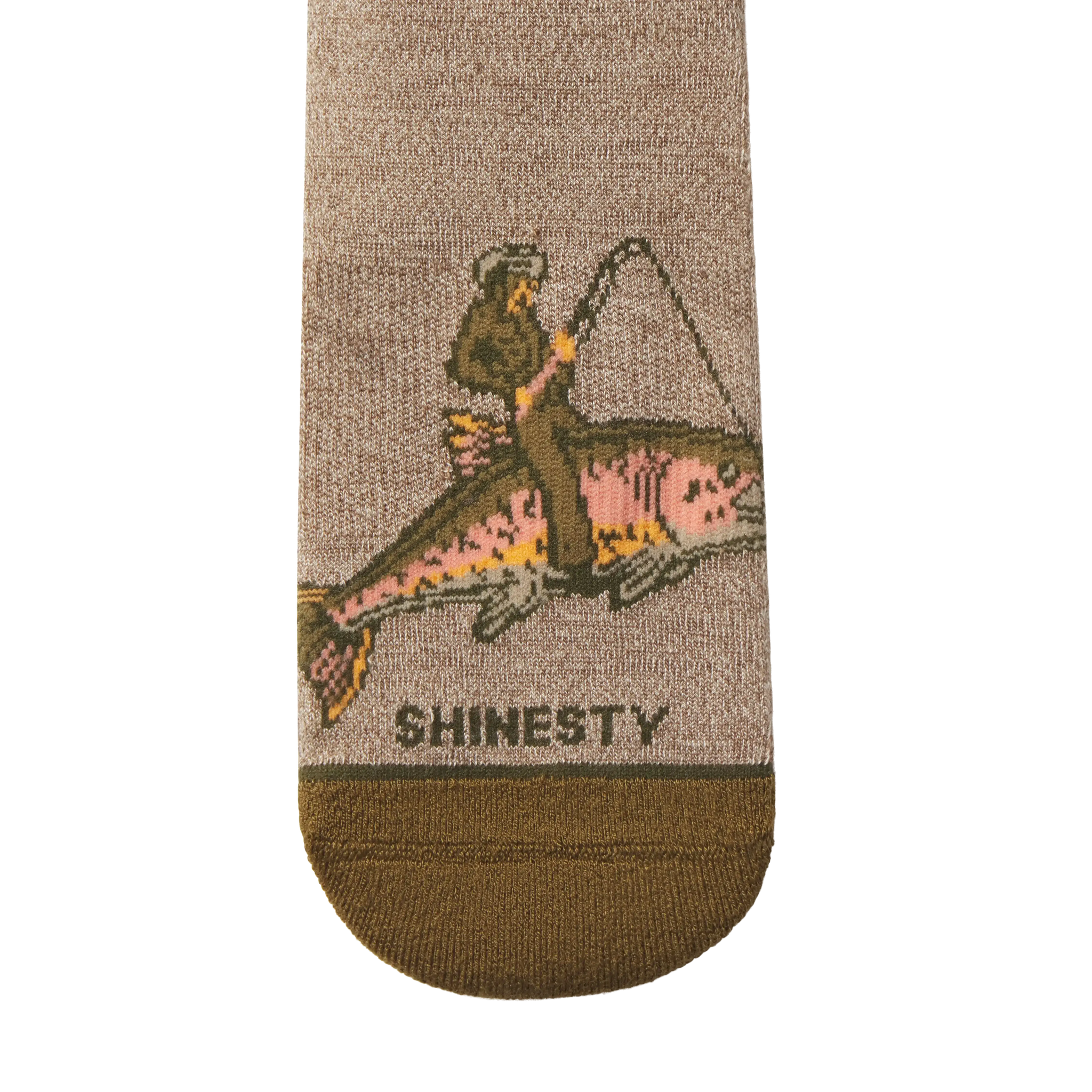 The Rowdy Angler | Fish Cowboy Heel Hammock™ Crew Socks - Shinesty - Flyclothing LLC