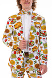 The Spread | White Thanksgiving Suit - Shinesty - Flyclothing LLC