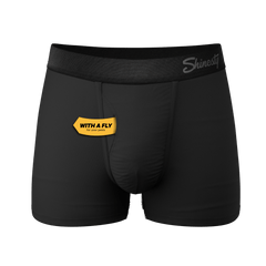 The Threat Level Midnight | Black Ball Hammock® Pouch Trunks Underwear 5 Pack - Shinesty