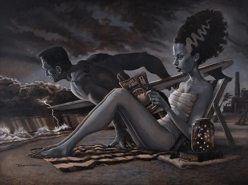 Black Market Art Company The Bathers Print - Black Market Art Company - Flyclothing LLC