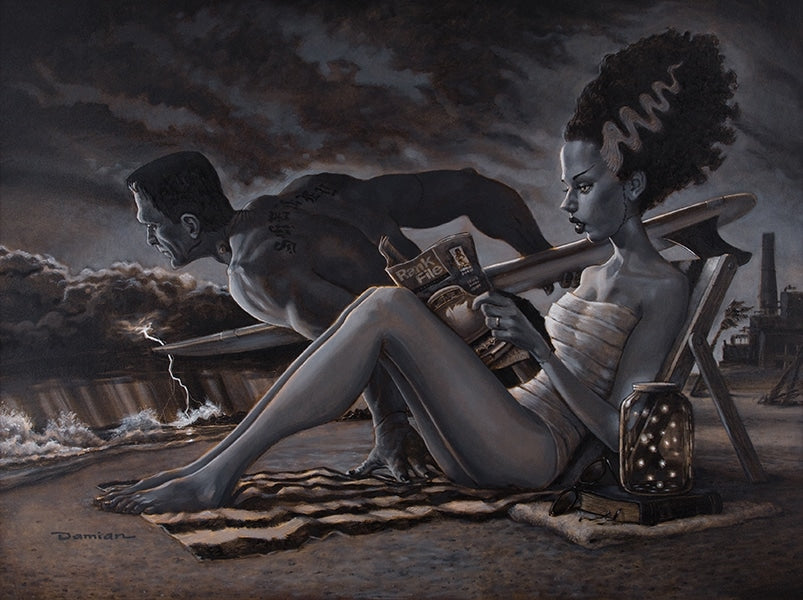 Black Market Art Company The Bathers Print