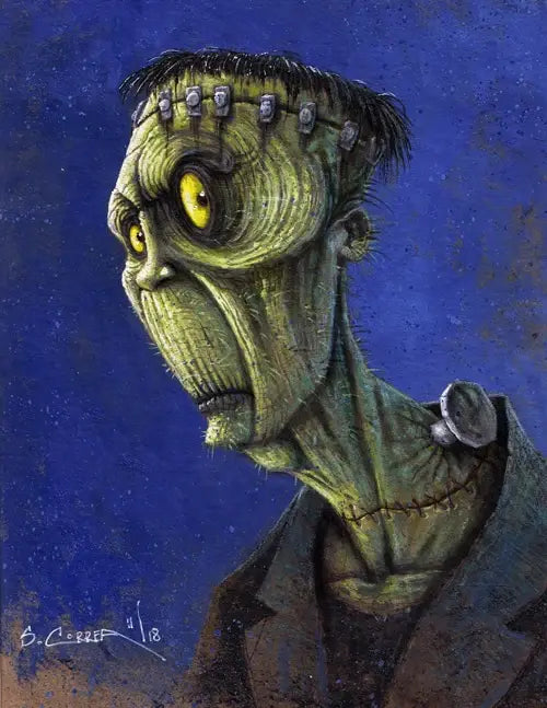 Black Market Art Company The Monster Lives Print - Black Market Art Company - Flyclothing LLC