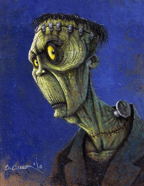 Black Market Art Company The Monster Lives Print