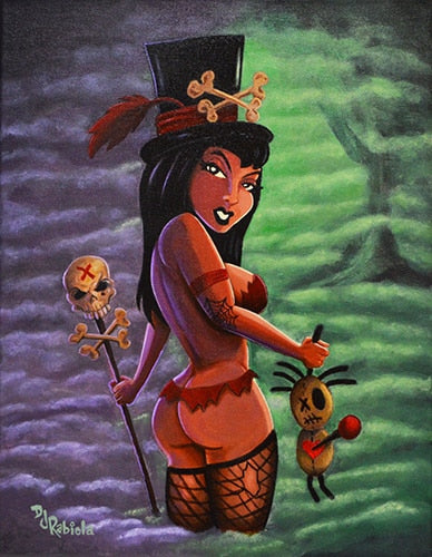 Black Market Art Company The Voodoo That I Do Print