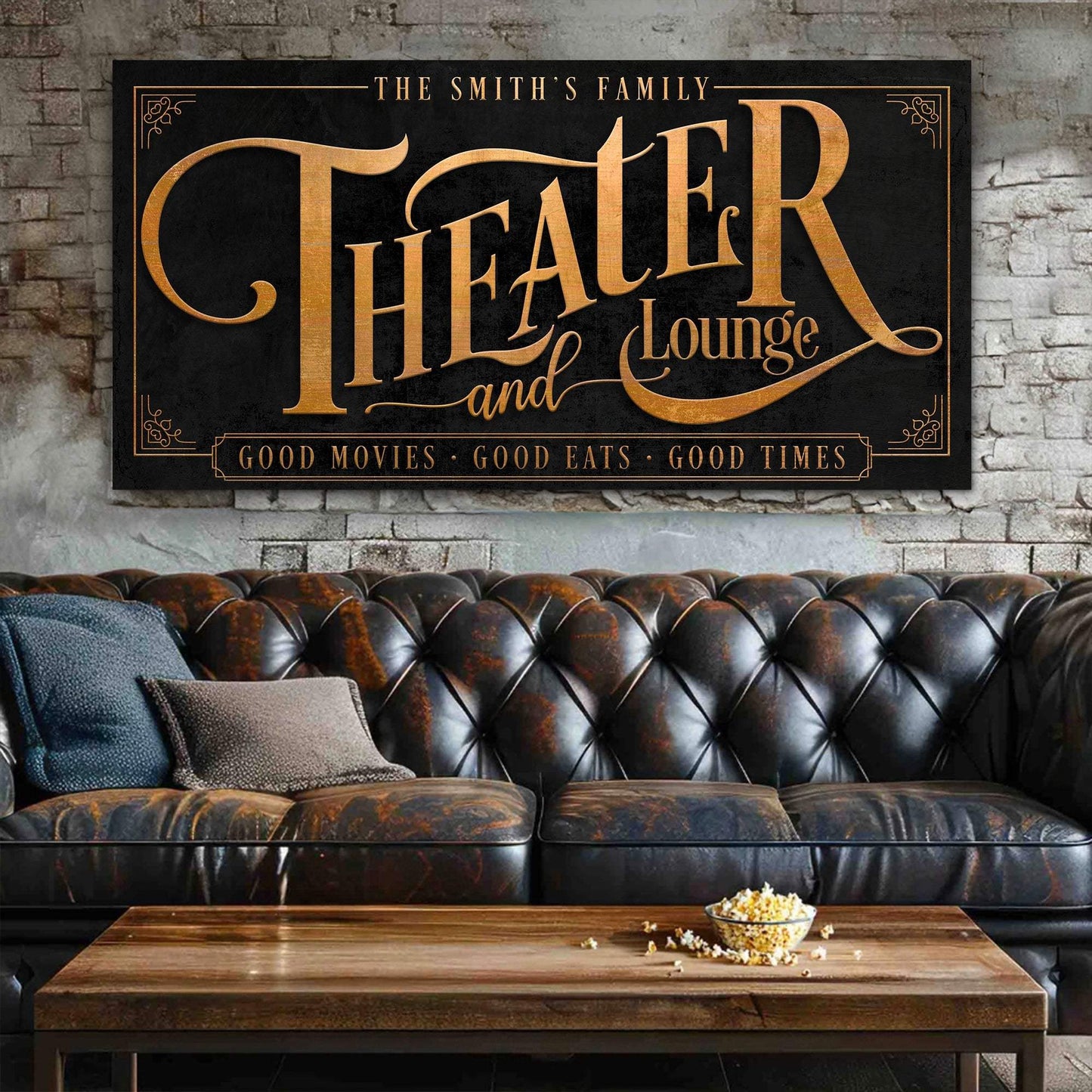 Theater Sign IX - Tailored Canvases - Flyclothing LLC