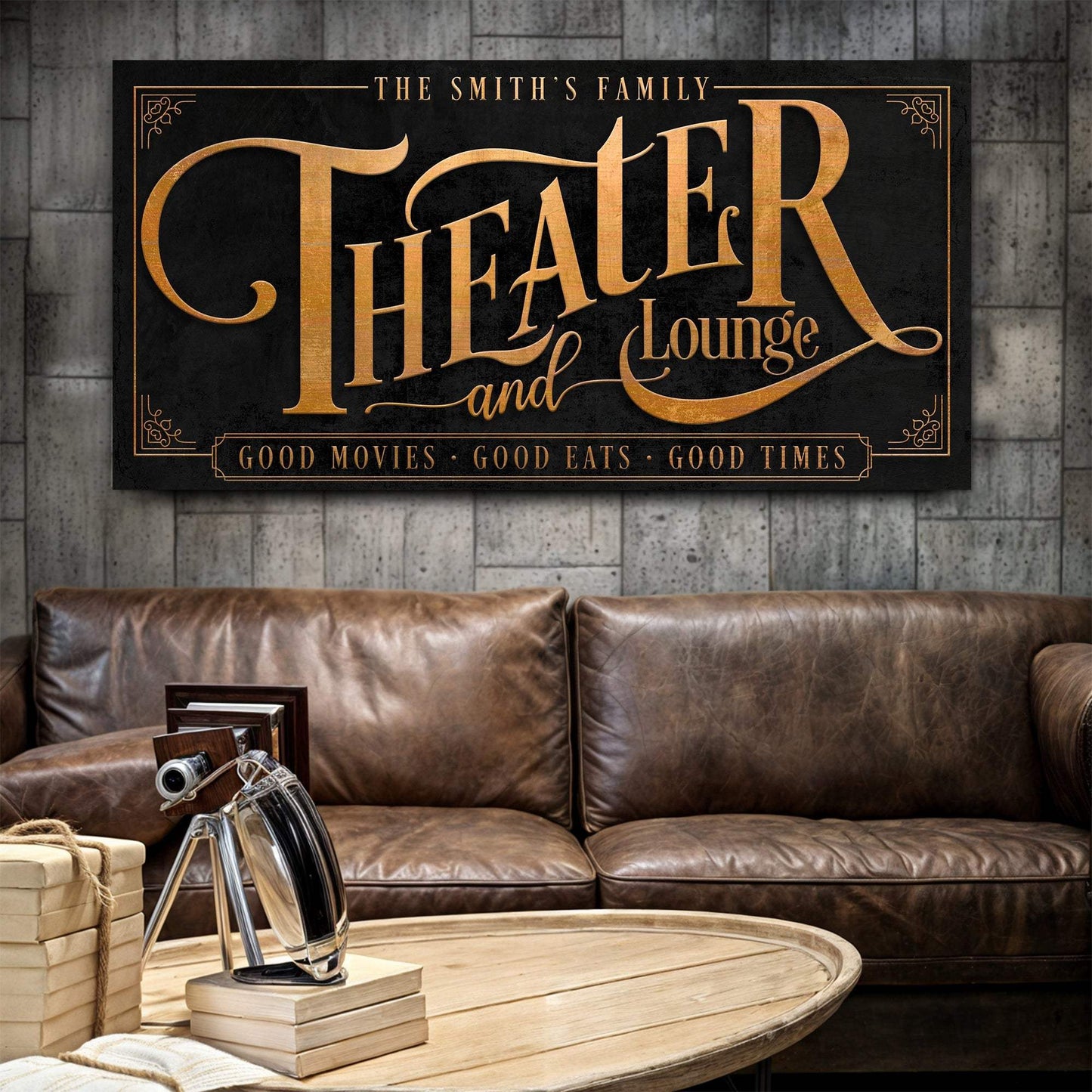 Theater Sign IX - Tailored Canvases - Flyclothing LLC