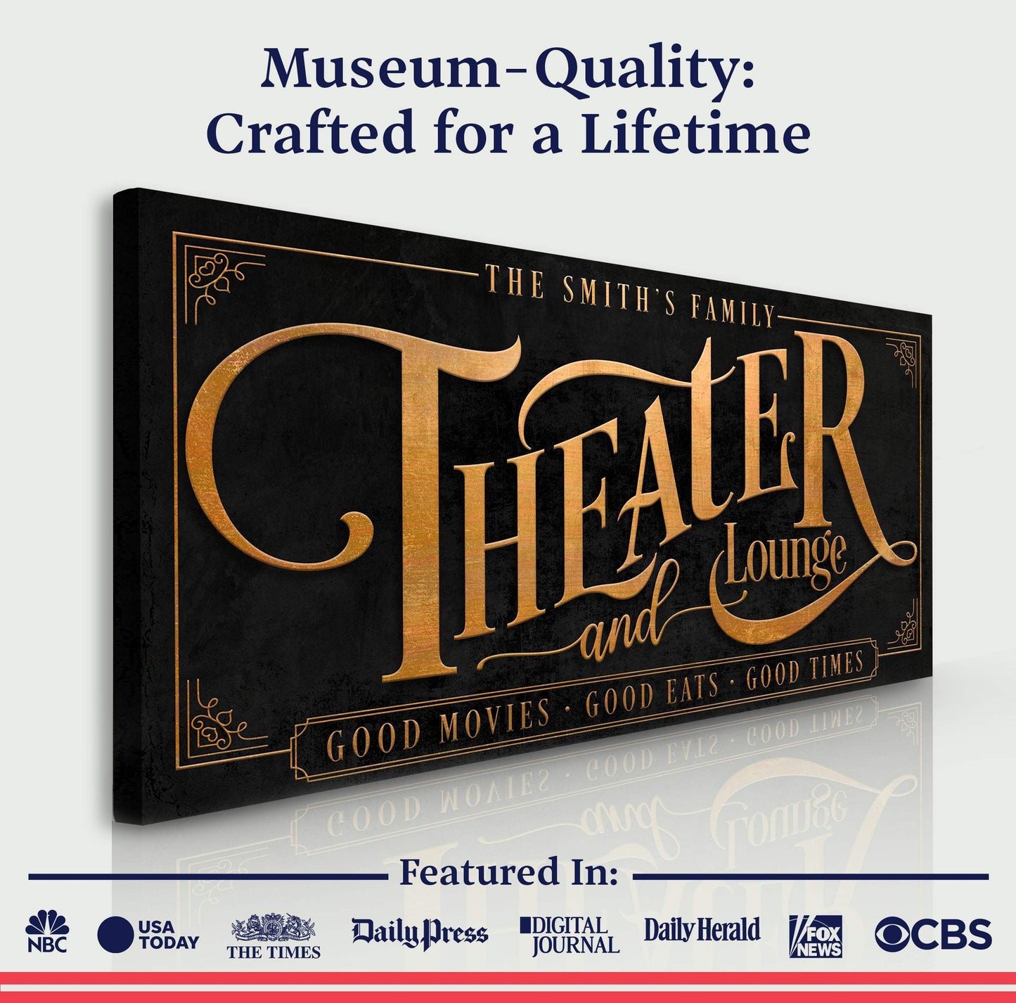 Theater Sign IX - Tailored Canvases - Flyclothing LLC